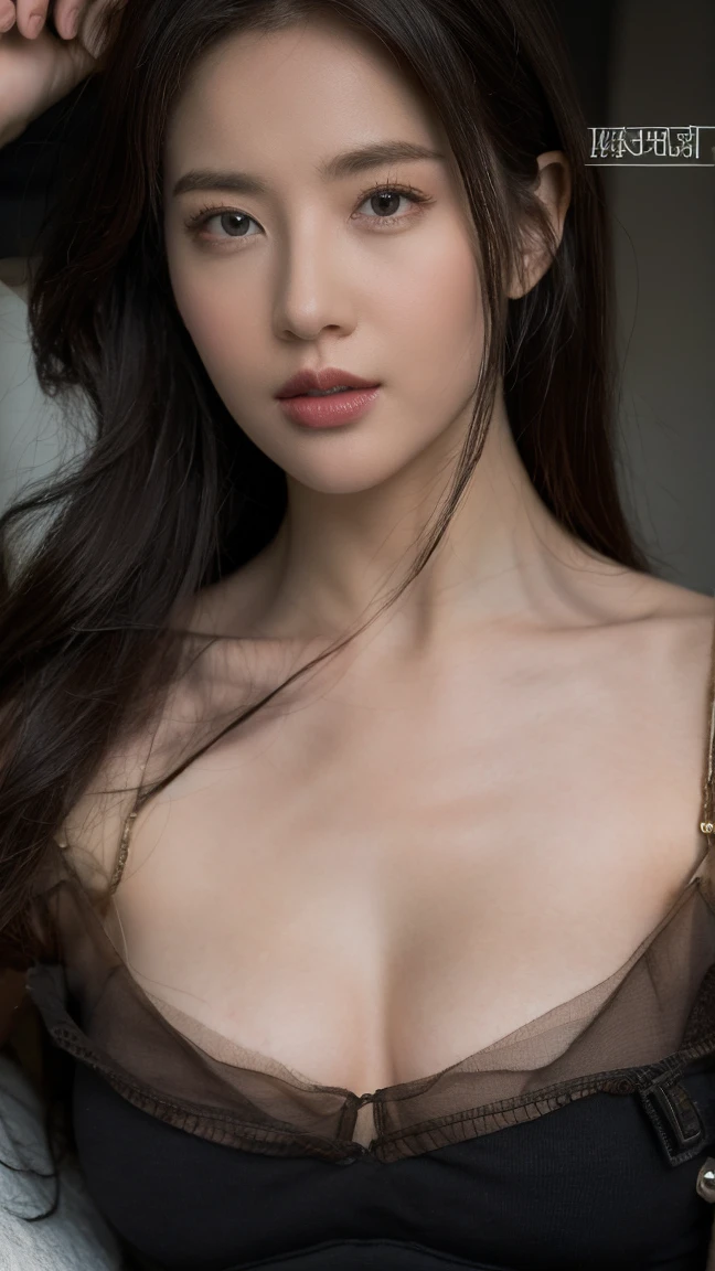 xxmix_girl, masterpiece:1.4,best-quality,Super Detail,Very Delicate and Beautiful, cute girl, lingerie, very gigantic tits, cleavage, very slender, perfect face, beautiful eyes, perfect body