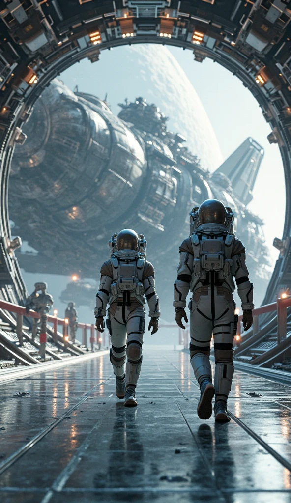 basado en la pelicula prometheus, The crew of the Spacecraft Prometheus and their companions, trabajan en la  observacion de las inmensas construciones fantasticas y supertecnologica del planeta. --auto