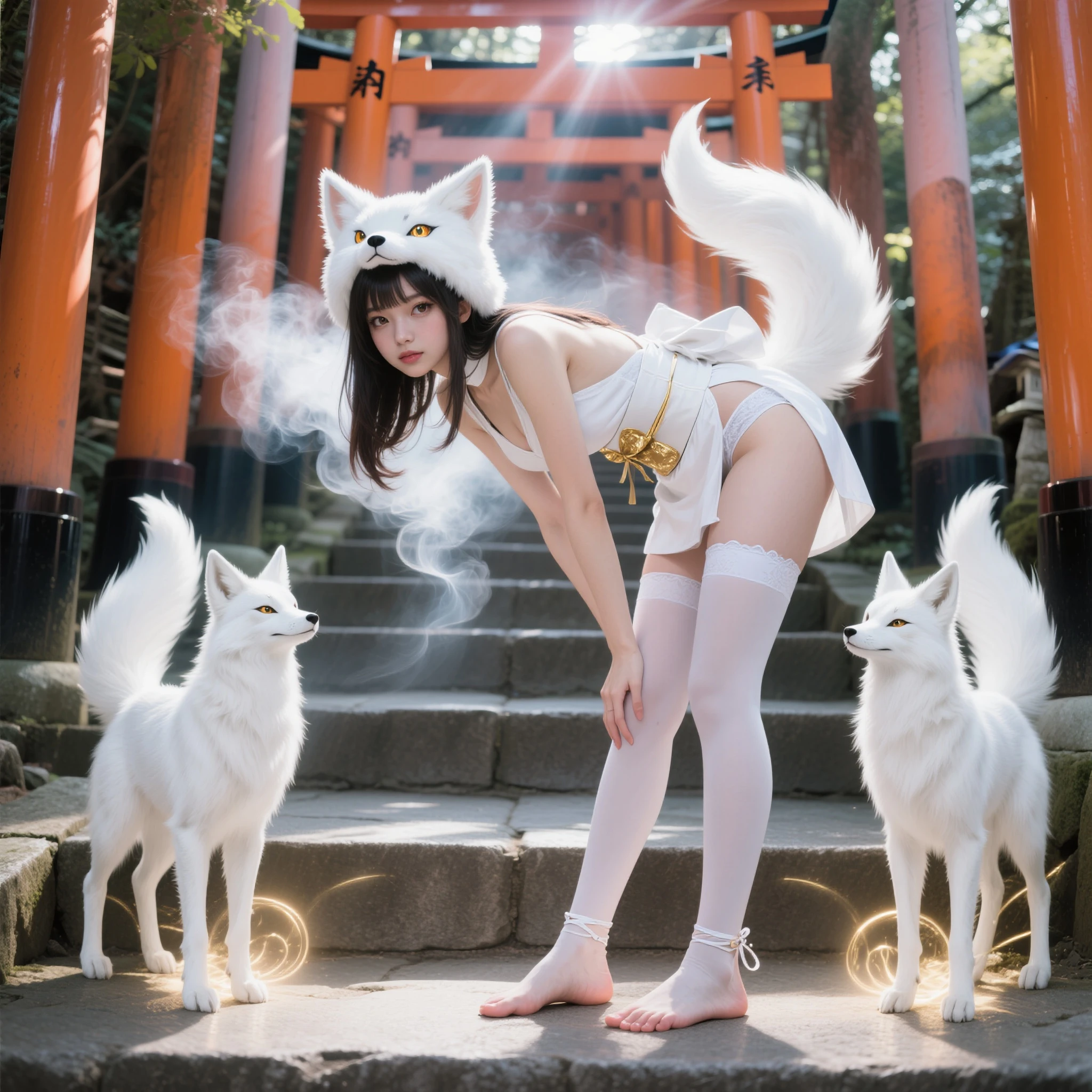 only wolf woman, female wolf in the scene, art rich in details, perfect hands, solo character in the scene, wolf woman