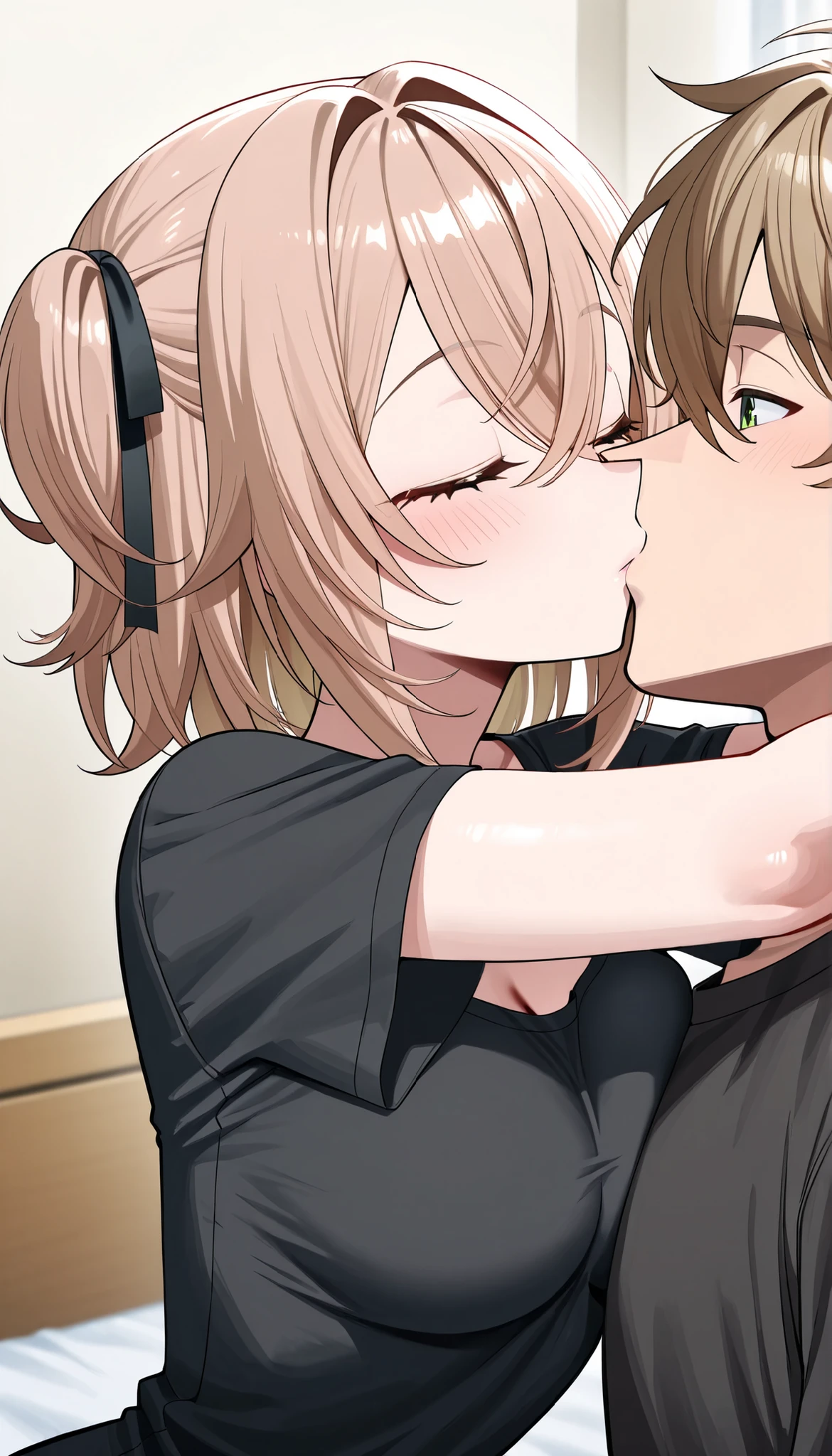 score_9, score_8_up, score_7_up, source_anime, ((shota)), 2boys, huge penis, pov, blowjob, fellatio, sucking cock, sucking penis, oral, oral sex, indoors, kneeling, on knees, worship, cock worship, huge penis, looking at viewer,, looking up, femboy, otoko no ko, ikuchan