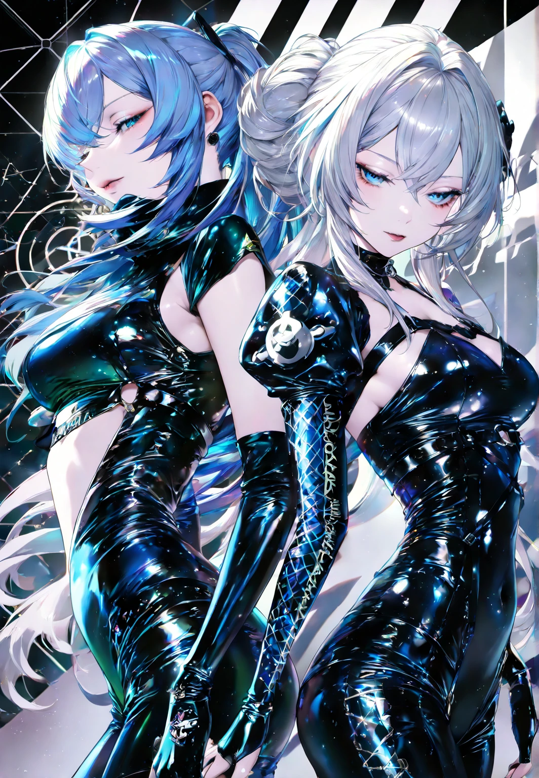 A pintura gerada pela IA do Sea Art retrata uma imagem fascinante de yin yang, (max quality, design requintado, best ilumination, melhor sombreamento), statue of 2 mermaids in the form of Yin Yang, dentro de uma bola de cristal, sob a lua e o sol, bringing to life the harmony and interconnectedness of opposing forces and duality. Detalhes detalhados e realistas, intrincado, carved in purple and yellow marble, brilhando com luar e luz solar, A perfect balance between light and dark, mystical and serene. dentro de uma bola de cristal, dividido em duas metades: uma negra, representando o yin, e outra branca, simbolizando o yang. A cor branca brilhante irradia luz e energia, expressing the masculine principle of action and extroversion. The interaction between the yin and yang halves is enhanced by subtle elements, como pequenas curvas e pontos estrategicamente colocados. While yin contains a small point of yang, Yang also contains a small point of yin, creating a dynamic and harmonious balance. Essa pintura gerada pela IA do Sea Art transmite uma mensagem profunda sobre a dualidade do universo.