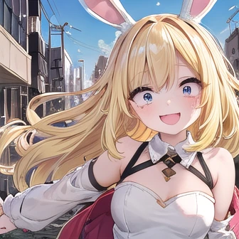 (masterpiece), best quality, outdoors, exhibitionist, translucent lingerie, coat, garter belt, spoken heart, pink, white, from below,hoshimiya ichigo,long hair, hair ribbon,