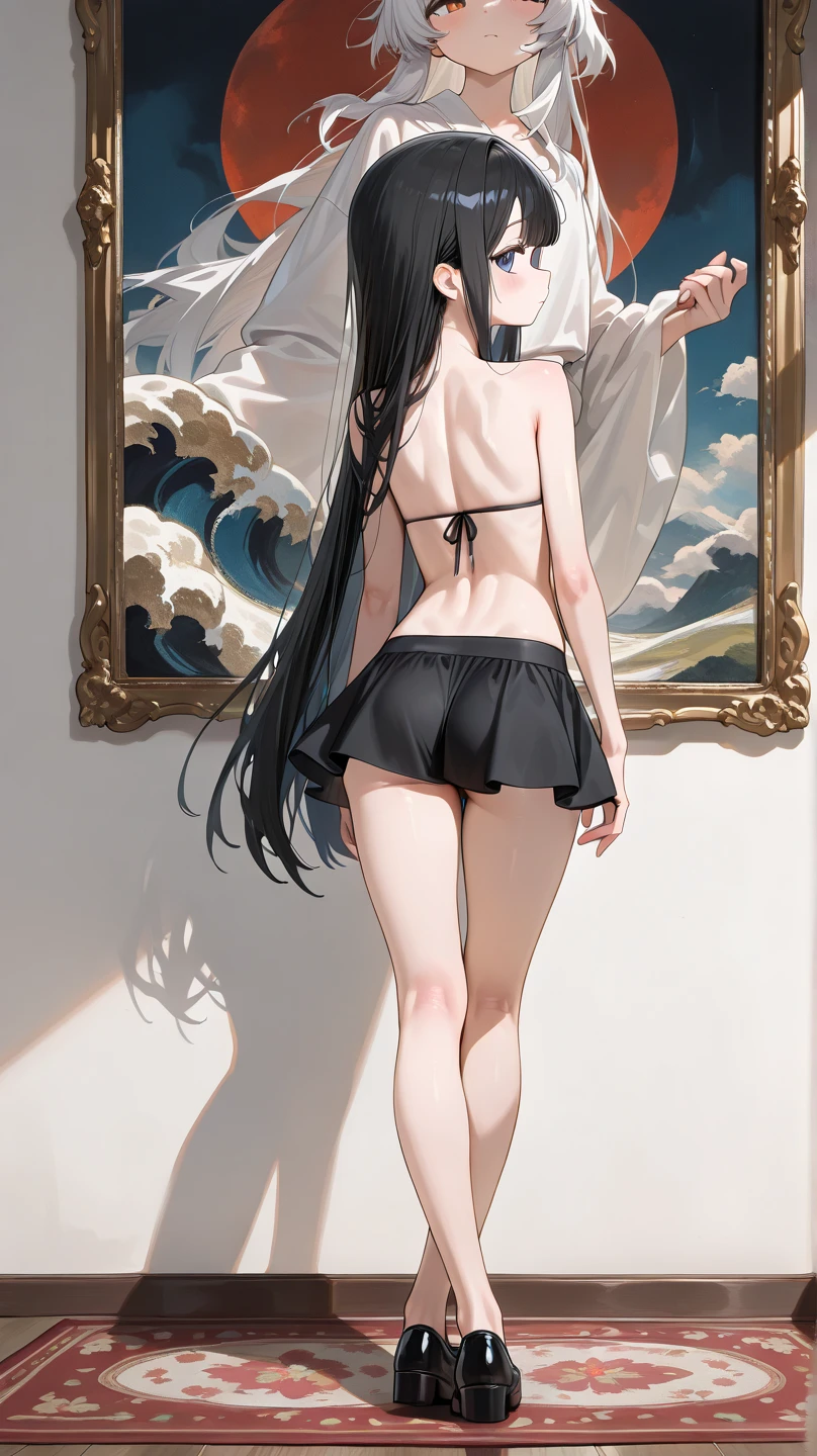 1girl in、Cute naked、fullnude、