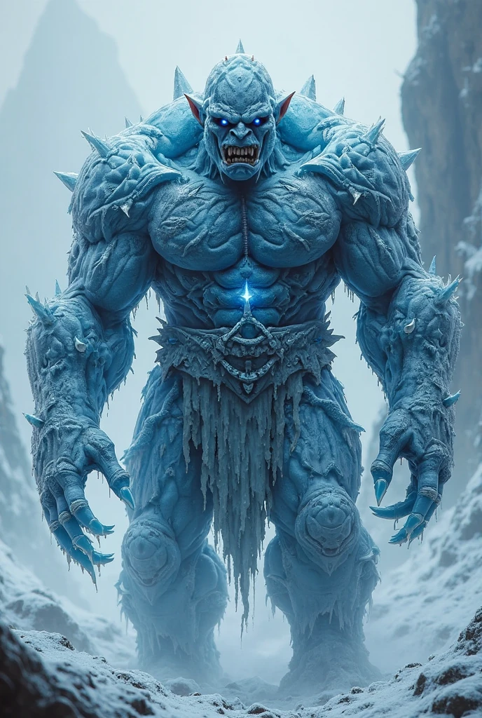 A scary ice titan