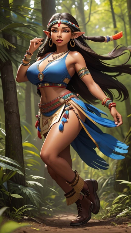 Native South American Colombian Queen