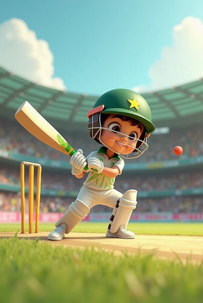 A boy named moon play cricke and jarsey no 21 team name pccc.and watching a girl named shafreen