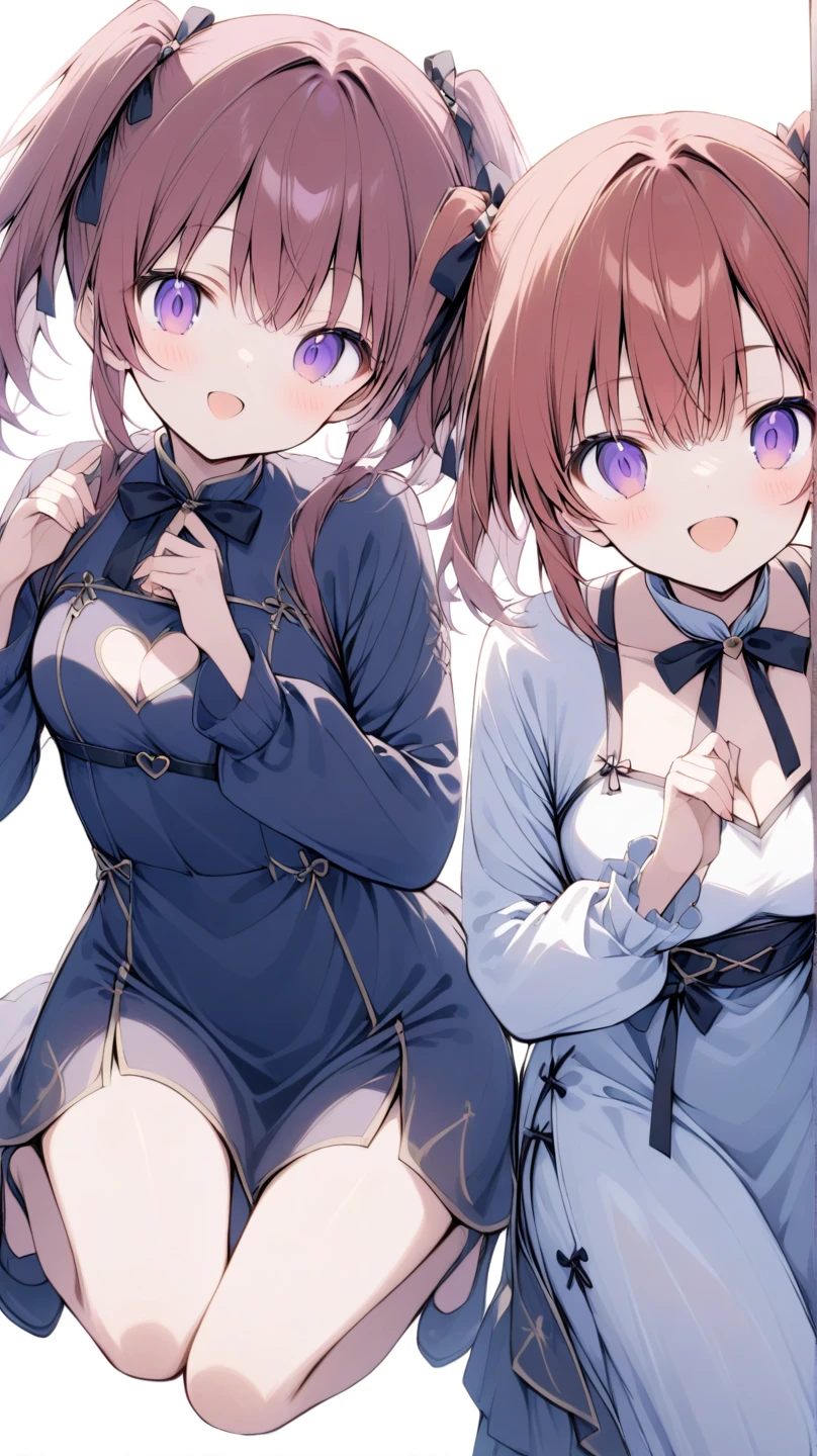 (2girl, only Females, isshiki iroha, ,yuigahama yui, isshiki iroha naked, yuigahama yui, (Yuri, cum on face, cum on breasts, nsfw))، perfect anatomy, black dress.