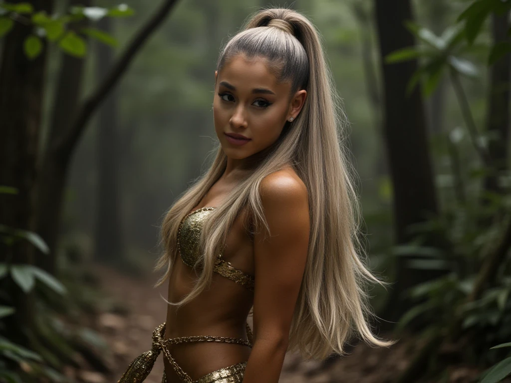 Ariana Grande, (( full nude body)), nude perfect tits, nude vagina, tonned body