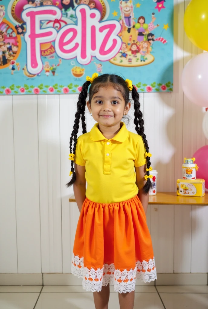 rompts
Copy
(masterpiece, best quality:1.2), 1girl, solo, curvy body, large breast size,18 years old Sri Lankan school girl wearing a white frock and colorful tie, with perfectly braided hair in plaits, barefoot, hyper realistic, cinematic look, detailed body parts with correct anatomy, realistic lightning, hyper realistic skin details, barefoot, full body shot, legs together up
