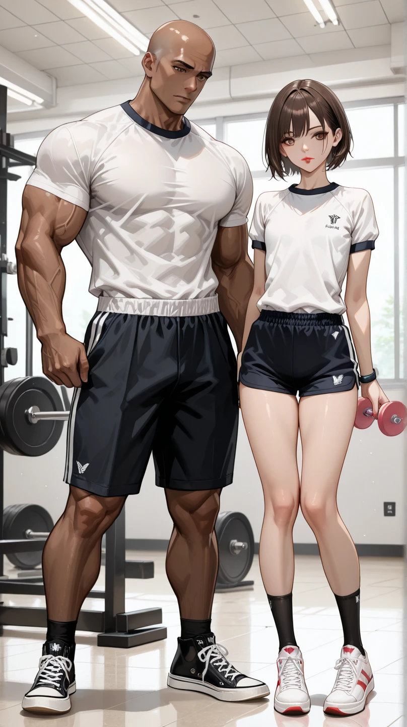 Hinata Hyuuga with abs