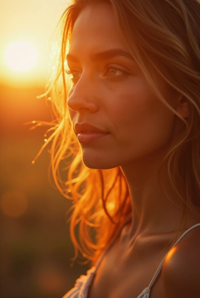blonde young woman, in the morning is running, fujifim cinematic, beautiful detailed eyes, beautiful detailed lips, extremely detailed face, long eyelashes, running pose, morning sunlight, cinematic lighting, warm color tones, high resolution, 8k, best quality, intricate details, photorealistic, highly detailed, masterpiece