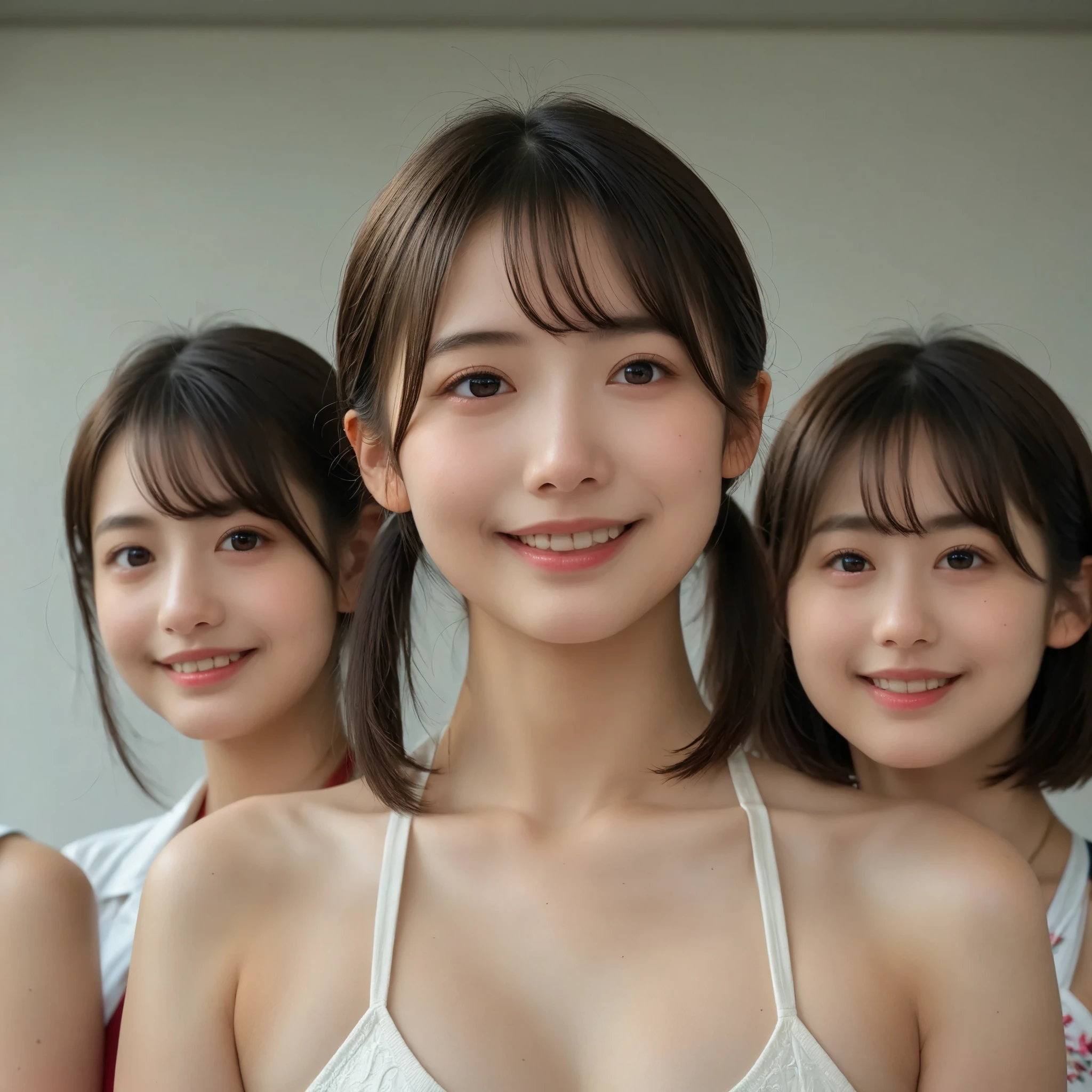 best quality,8k,portrait,beautiful Korean milf,top beauty,side view,very beautiful milf,profile,tight white t-shirt:1.3,close-up shot:1.3,tilted to one side,mother and son,1girl,26-year-old breastfeeding woman,hairband,1boy,10-year-old boy with euphoric smile,sagging breasts,bursting busty:2.0,smile,by the pool