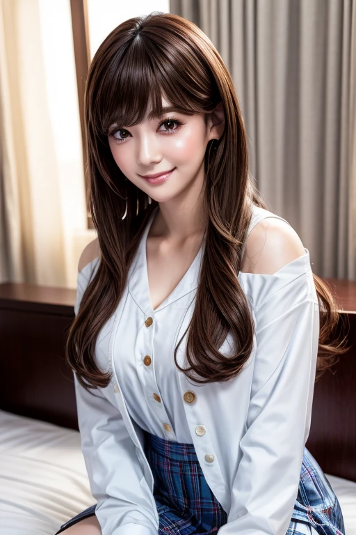 One girl walking in the city、mix、Full body image 、s lips、Opening Mouth、Outstanding style、Slim body、medium udder、realisitic、a picture_\(Curly\)、独奏、(masterpiece)、(Photorealsitic:1.3)、ultra-detailliert、(high detal)The skin:1.2)、(top-quality:1.0)、(超A high resolution:1.0)、(Orchan-6500:0.3)、Wavy detailed hair、length hair、rays of sunshine、(Beautiful detailed makeup)、(sexual excitement、red blush、Rough breathing:1.0) )、(soft glow bloom:0.5)