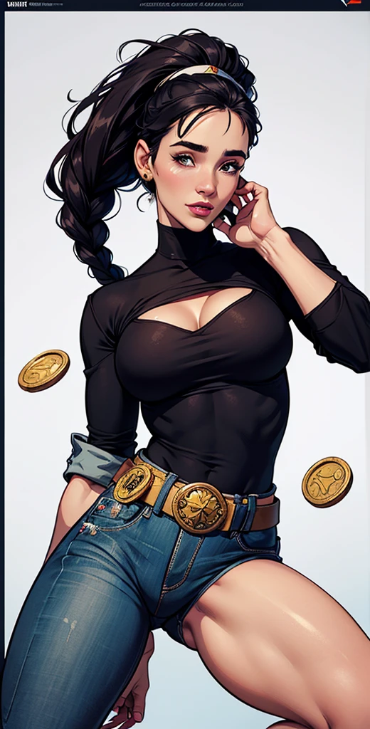 estilo de GTA desenho animado:1.2), Tinker Bell brasileira draw ART Artline fundo branco mulher Imagem de desenho animado de uma mulher , roupas sensuais , garota super valente destemida , Ilustra??o estilo desenho animado, estilo de arte dos desenhos animados, estilo de arte dos desenhos animados, Estilo GTestilo de digital illustration, design de personagens altamente detalhado, arte digital detalhada fofa, design de personagem retrato, beautiful digital illustration, retrato de alta qualidade, arte em quadrinhos, retrato do design do personagem, without clothes and medium breasts cartoon style dressed female character Tinker Bell smile and six small portrait mode medium waist up with lots of gold around other precious stones portrait mode waist up queen of the south Jennifer Connelly Scenario GTA dominatrix gold coins chest with jewels with the boyfriend, homem com barba preta, estilo militar, armado, estilo de desenho animado, digital illustration, estilo GTA, thin woman in top hat and fishnets posing for a photo, beautiful magical stella maeve, cosplay glamoroso, cosplay elegante e glamoroso, beautiful magical stella maeve, Magia feminina, garota de terno, Poderia, anya from the spy family x, Garota de terno, wearing a black Poderia, fumar, advertising cosplay, traje apertado, playboy bunny style estilo de desenho animado digital illustration estilo GTA