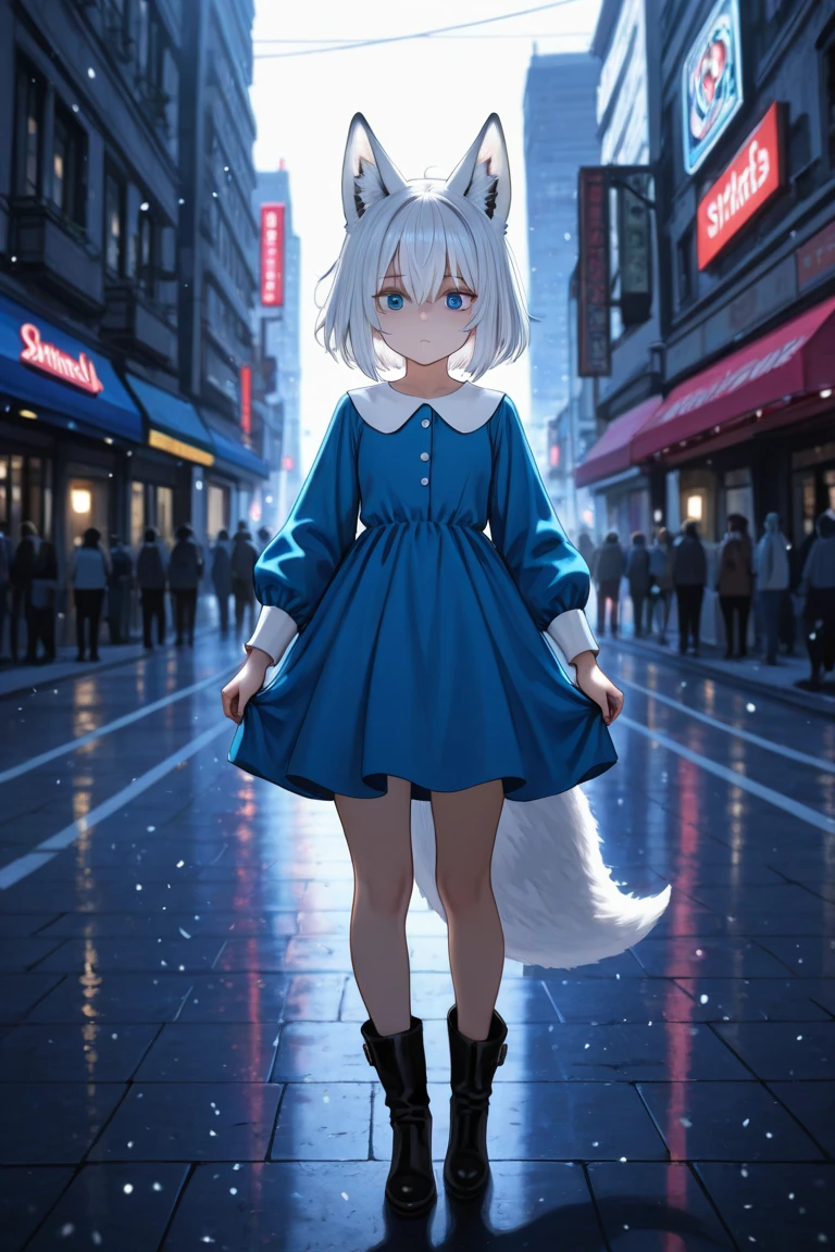 Small anthropomorphic cat, roupas estilizadas