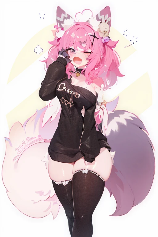 1girl, doing anything, any pose, massive breasts and hips and butt, hoodie and shorts, any fur color and pattern, any eye color [Heterochromia allowed], ((Fluffy fur and tail)), full face blush, any expression, doing anything, any pose, alone, anywhere