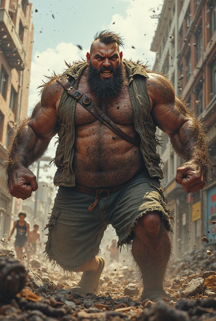 illustrate an urban legend about a cursed lumberjack who haunts a forest, he is fat and robust, has an angry expression and is thirsty for blood, use elements that make the image as dark as possible, use dark colors, detailded, photoshot_\( ultra\), photoshotrealisitic, realisitic, Post-processing, Maximum details, roughness, real-life, ultrarealisitic, photoshotrealism, photoshotgraphy, 8k hd, photoshotgraph