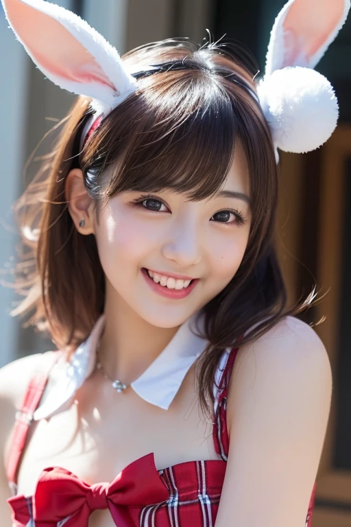（8k、Raw photography、Highest quality、masterpiece：1.2),(Black Hair、Dark Eyes:1.9),(:1.6)、View your audience,Viewed from the front,White skin,(:1.4)、(Tight waist:1.6)、(Clothes that accentuate the shape of the breasts:1.0)、(Big Breasts :1.3)、Slim figure、Ultra-high resolution,beautiful,beautiful fece,(One person、No background:1.9),whole bodyボディー,Japanese women,（reality的：1.37）、Photon Mapping,reality、(Baby-faced and cute: 1.4)、(Cute Smile: 1.8)、(Round face: 1.8)、Radio City、Physically Based Rendering、Depth of field rally background、photograph, (I can see your knees、Thigh close-up:1.8),（:1.6）,whole body、Great quality