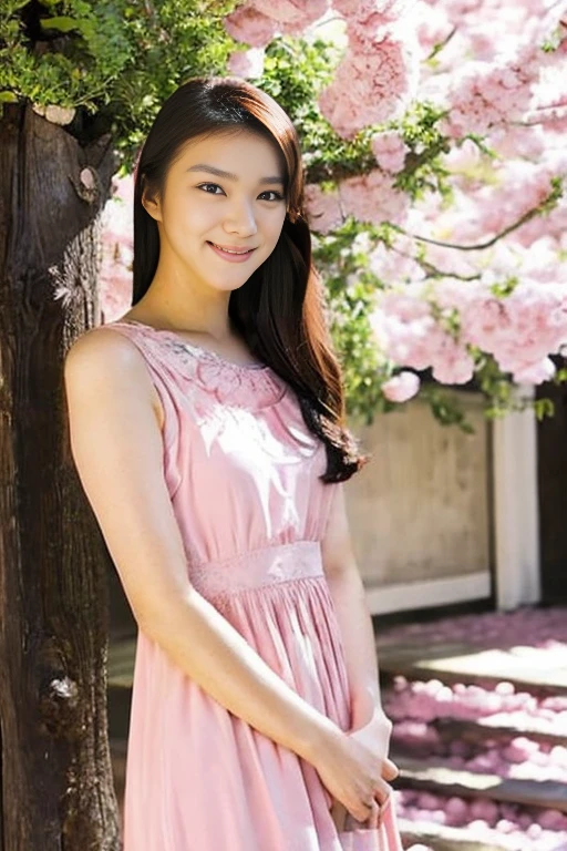 ((masterpiece)), ((best quality)), ((ultra-detailed)), ((photorealistic)), (8K resolution), 2girls, (beautiful Japanese women:1.2), (20 years old), (normal body type), (cute:1.3), (outdoor:1.1), (cherry blossom viewing), (sitting on picnic blanket), (short skirts), (cheerful expressions), (smiling), (drunk faces), (sitting with knees up), (full body), (spring season), (flower petals falling), (sunny day), (detailed light), (vibrant colors), (natural background), (perfect anatomy), (detailed hair and eyes), (soft shadows), (panty shot),laughing out loud,Position to grab something behind you