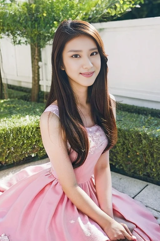 Dark brown hair、Light brown eyes、Japanese actress、 Lady、I am about 40 years old..、(Intricate details:1.2)、(Which one is on top??:1.4)、 (Ultra-high resolution:1.2)、Ultra-high resolution、(Finely tuned)、(Detailed facial features)、Hmph、8K resolution、D cup size breasts、Long Hair、Blocks sunlight and shade、A balcony with a resort feel、Pink flowers are decorated in the background、Pink flowers blooming in a resort area、Decorate your ears with deep pink flowers、white wall、white floor、Full body photo、Head to toe shot、Beautiful legs、white One piece with a wide open back、Blackpink Jenny 私 took this photo with the image of、Beautiful legs、she, Fashion Hub, Extreme Detail, Very detailed, Realistic, Hourglass-shaped body, Obscene pose、Lift your chin a little、Please open your mouth a little、Poses that make you feel weak、Are crying、Deep sorrow、Leaning against a wall、