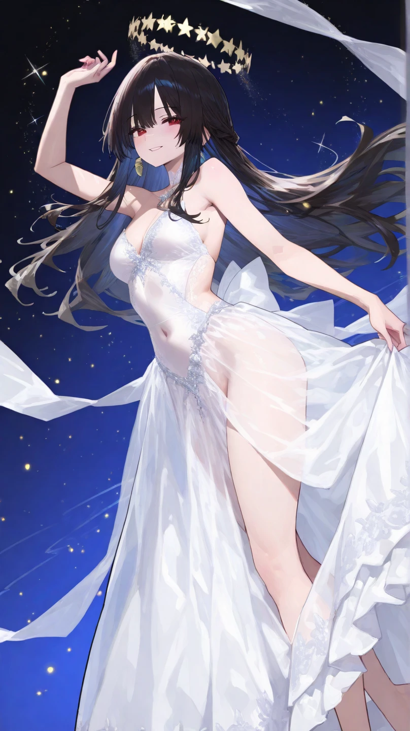 Amazing Chitanda, 只有一个beautiful girl,Purple Eyes, Black Hair, Naturally straight hair, Straight bangs,Extremely refined,open your lips,Face is so red,The skin is very white,big eyes,Long flowing hair,beautiful girl, Like a dream,Slim,Soft, (Sensual), (Kawaii), Dream quality,night,moonlight,Starlight,Write homework at home,Completely naked,No clothes,Exposing breasts,No pants,Delicate clavicle,Delicate hands and feet,Bare neck,Bare thighs,Exposing the groin,Camel toe,Bare legs,barefoot,extremely shy,Ultra-high resolution, (masterpiece:1.2, best quality), (Delicate and beautiful eyes: 1.2), (Beautiful and delicate face)