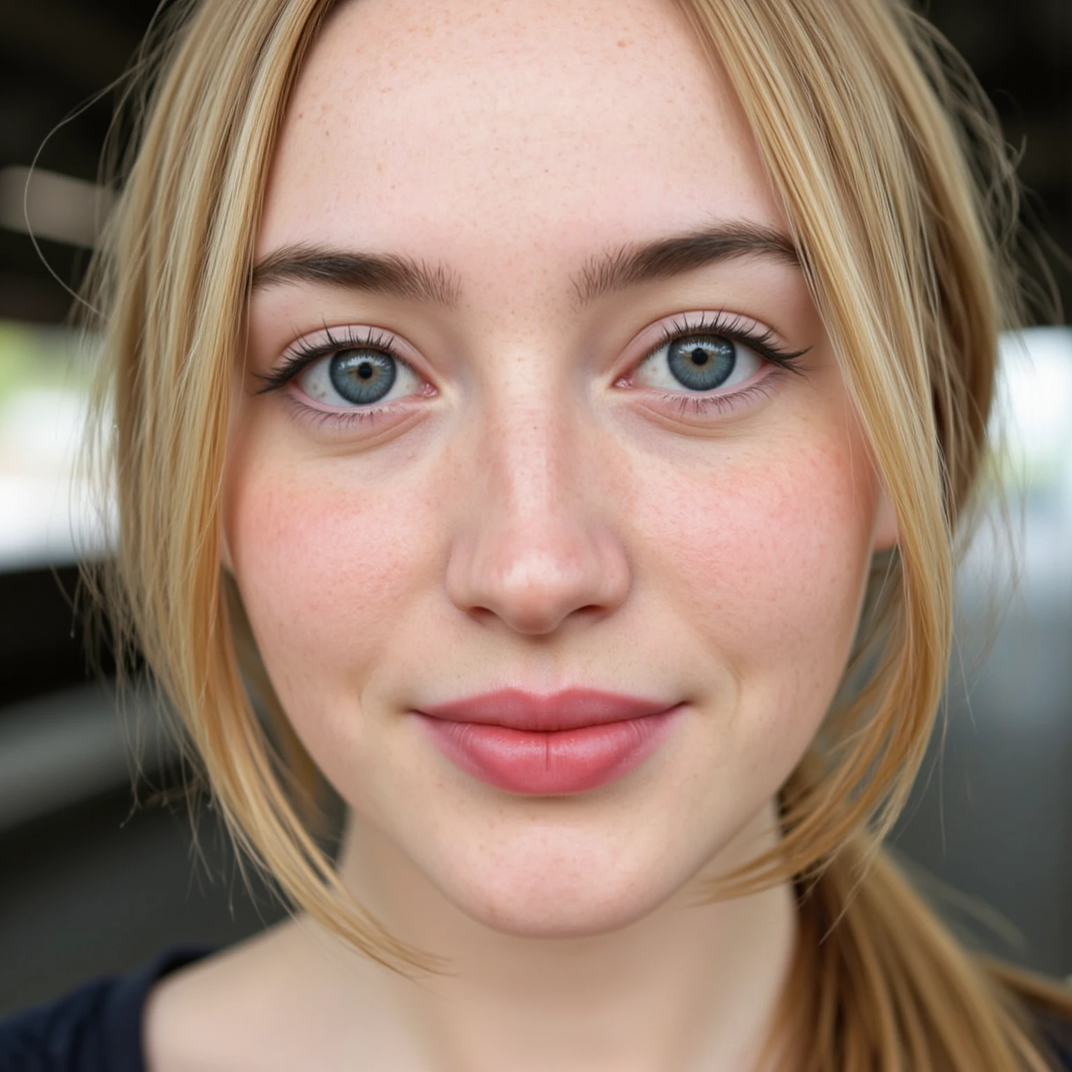 Two chubby woman, 40 years old white Caucasian woman walking outside, day time, Mississippi, Gulfport, cold winter day, long straight blonde messy hair, casually and daily dressed, big hips, thick thighs, casual winter clothed, natural big breasts, Full Body Shot, From Above View, High Angle View, selfie, serious, close up selfie point of view, acne face