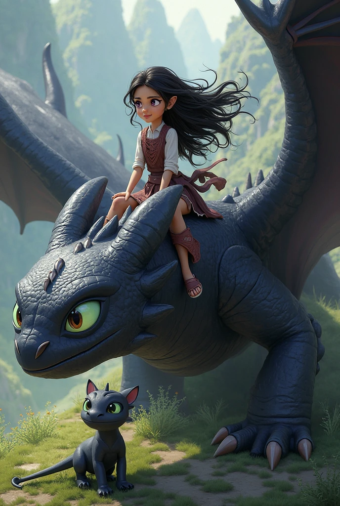 A human Benguela version of how to train your dragon