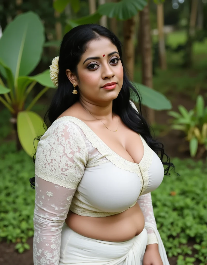 (((photo of a ancient kerala hindu devi))), (((plumpy lady))) ,(((nudist))) ((((plumpy)))), ((((standing at mossy street))), (((Half Body))), (((very dark skin))), (((age 35+))), (((((very dark nipple and areola))))), (((plus size chubby tall))), (((huge busty milky wet big massive boobs))), (((nude thick thigh))), (((ancient white mini skirt))), ((black skin dark body)),(((depth of field))), ((( spooky))),(((divine))), photorealistic,photo, realism, Getty Images, RAW candid cinema, 16mm, colour graded portra 400 film, remarkable colour, ultra realistic, textured skin, remarkable detailed pupils, realistic dull skin noise, visible skin detail, skin fuzz, dry skin, shot with cinematic,light leaks, RAW Image, DOF, depth of field,bokeh