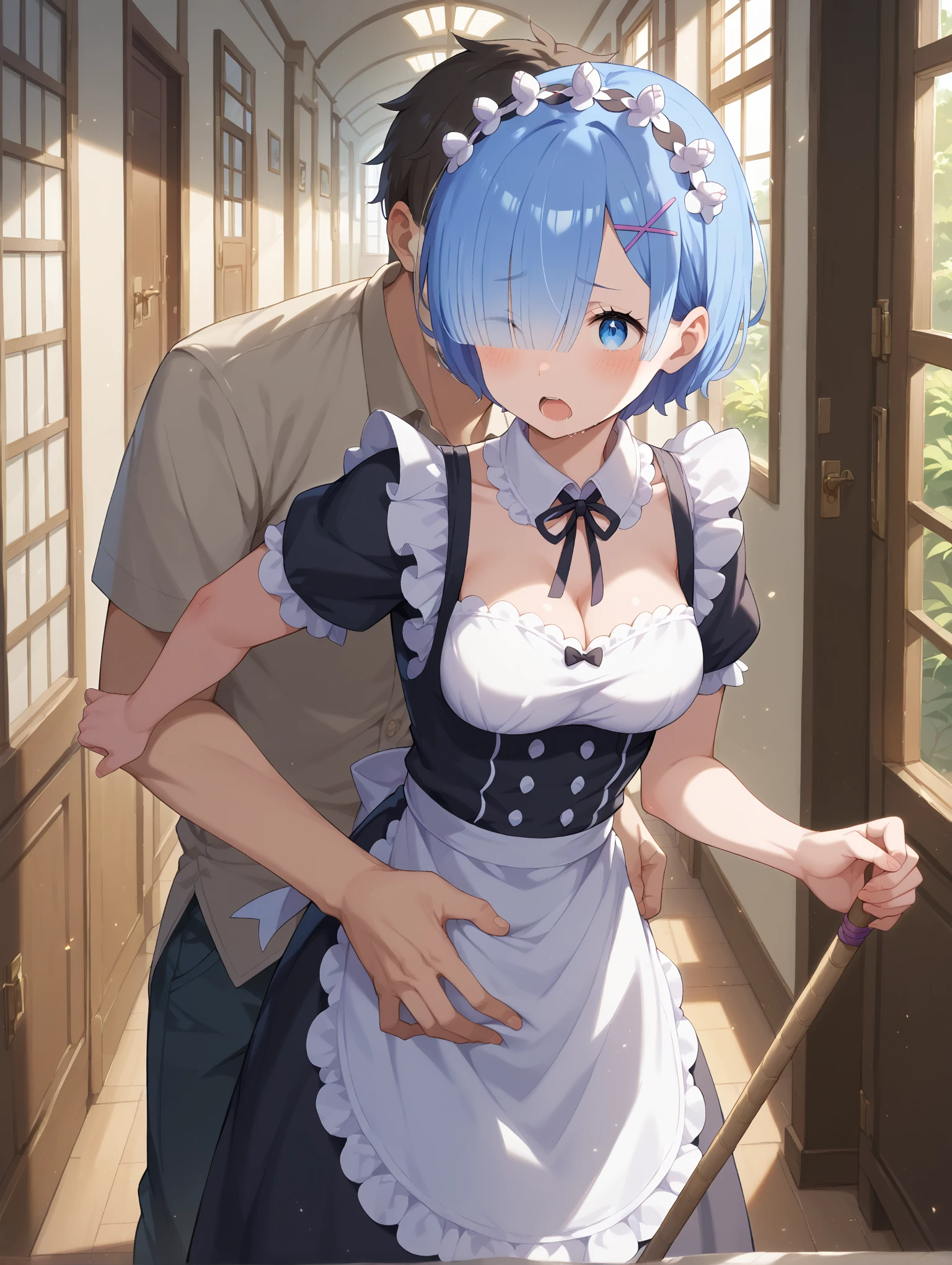 South Korea, Seoul,a father(he had been brainwashing by his secondson , crossdressing , bride of his secondson, wear sexy lingerie,has first night sex with his secondson ,)