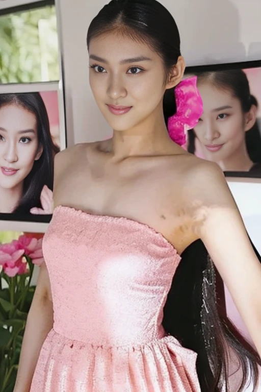 Fashion model 20 years old [[[[closeup cleavage]]]], [[[[boobgasm]]]], [[[[coll]]]], [[[[bshoulders]]]], perfect  eyes, Perfect iris，Perfect lips，perfect teeth，Perfect skin，Long face，slender nose，Soft front light，hdr，Movie girl，Casual，long whitr hair，Long hair with a shawl，Long hair like a waterfall，Bedroom in the background，potted，tables and chairs，（pastel colour：1.2）