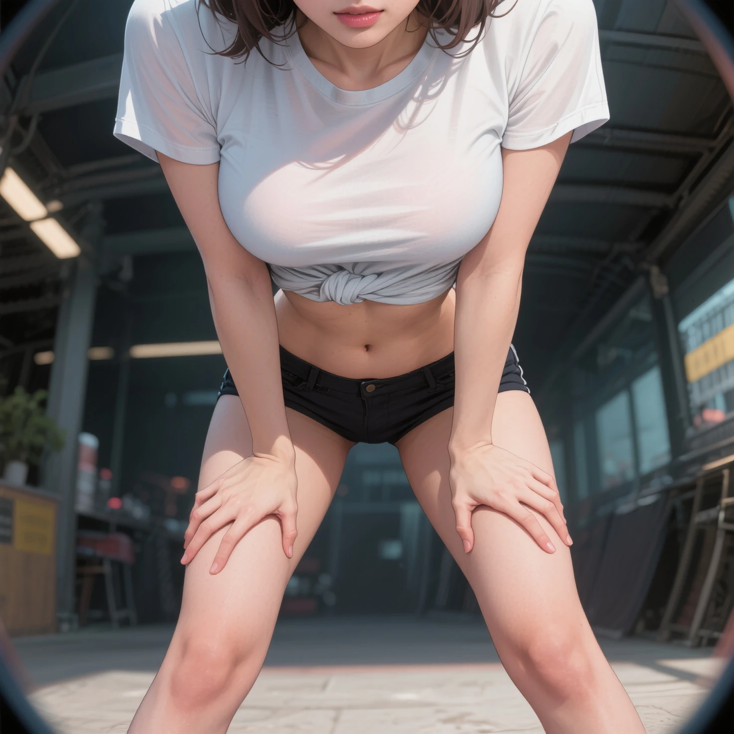 ((((Best Quality, 8K, 32K, masterpiece, 1.2)))),{{solo}},nsfw,{{{Artist: Detail Tweaker LoRA's style}}},((perfect beautiful face:1.2)), public toilet in train, wearing , standing, peeing against men's toilet, leaking pee from pussy, half visible vivid pussy, ((a lot of public hairs:1.4)), defiant look, embarrassed, ((from below:1.2)),