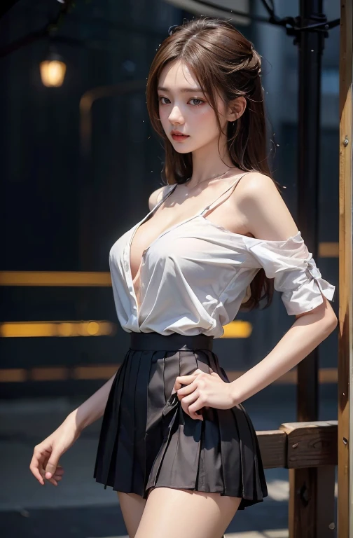 1 Girl , 16 years old, a happy expression, blue eyes, On the table, best quality, detailed, exist, Girl running,
Big ,Thin waist,Bare legs,Loafers, 風exist吹, The obedient daughter on the blue seashore,Obedient personality、Obey everything,sit down,sit down,Likeable,付出型性格和Likeable的个性,Absolute obedience,Absolute obedience、Likeable,Willing to give everything,Waiting for command,Full body view
