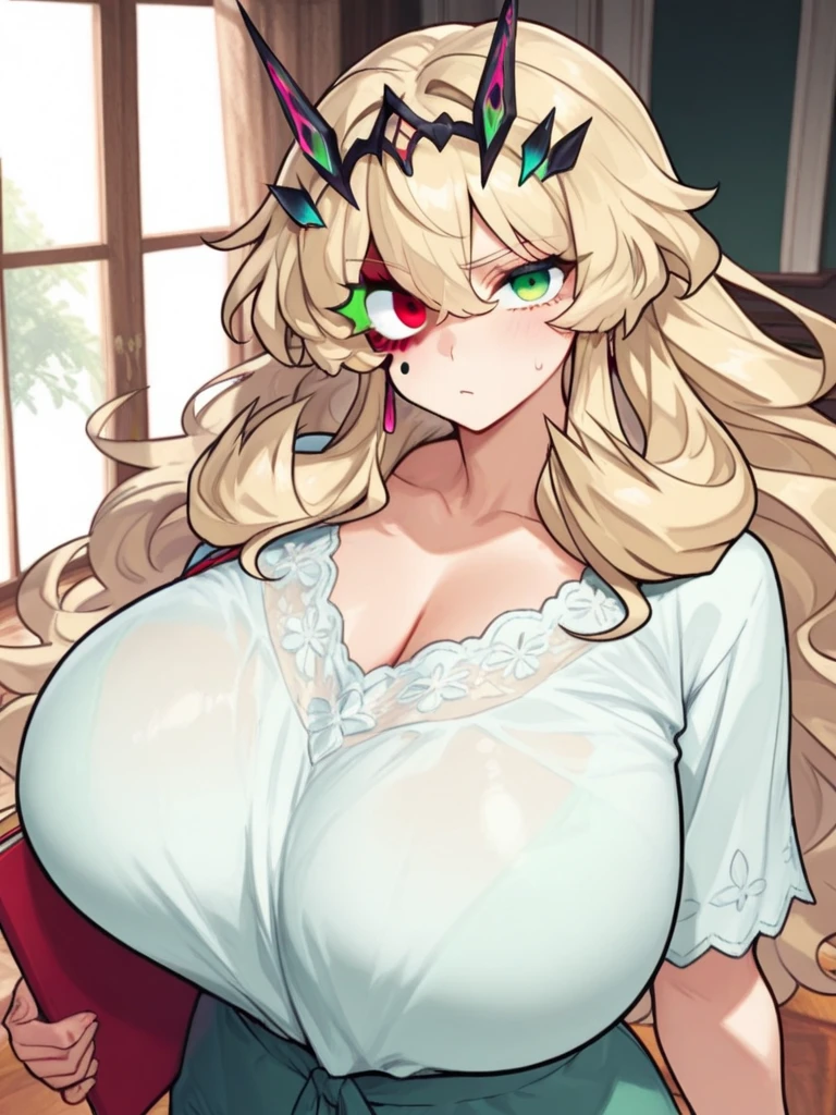 ((sexy girl ,elf,gyaru))nsfw,glamorous,  voluptuous, flushed, smiling,lerection of nipple,((fantasy dress)),sex,straddle a man