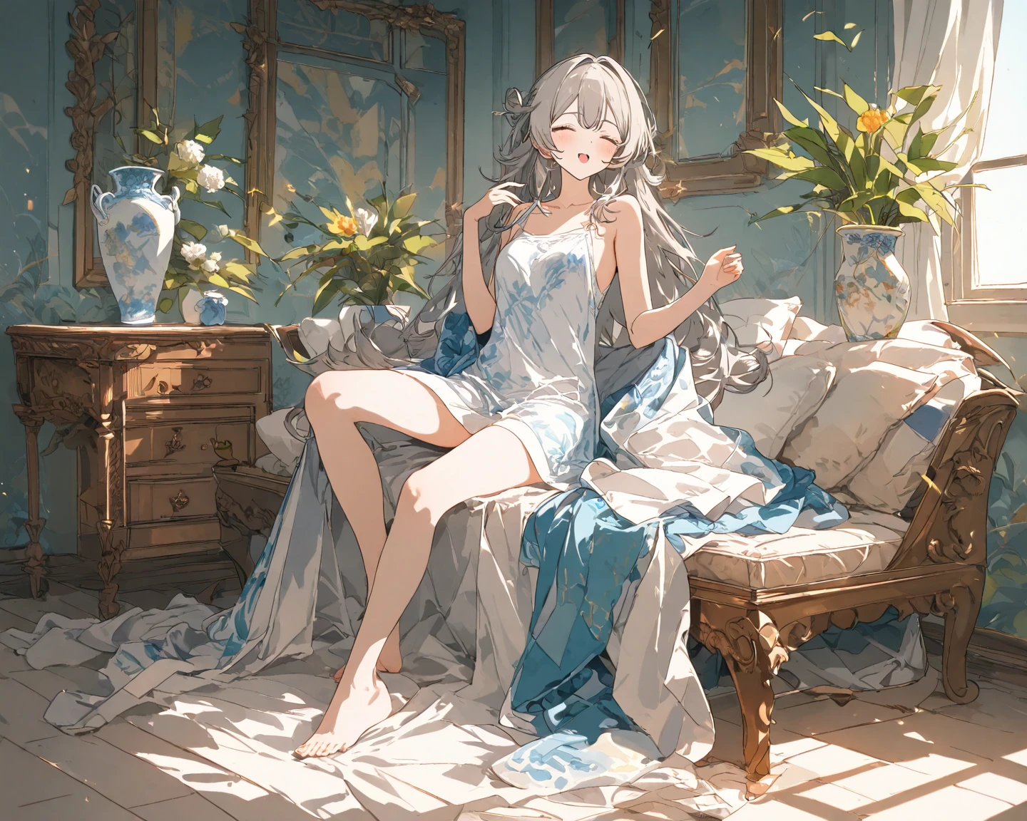 Redraw the legs