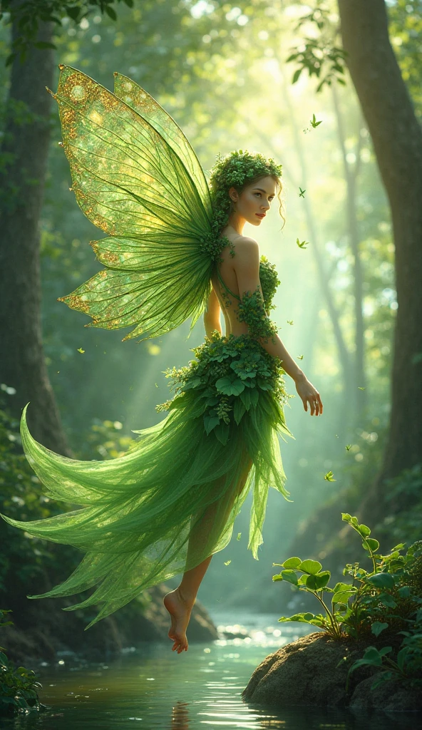 A non-human fairy who is an environmental advocate 