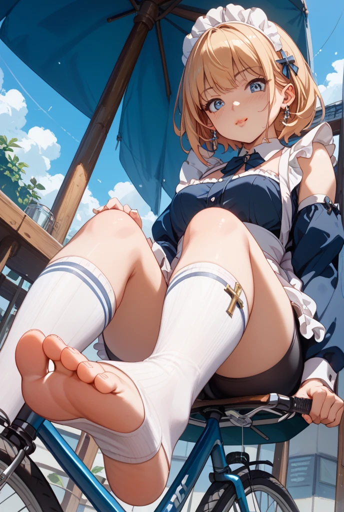 illya, panty, armpit, witch, (((sit with 2 knees raise))), masterpiece, realistic,