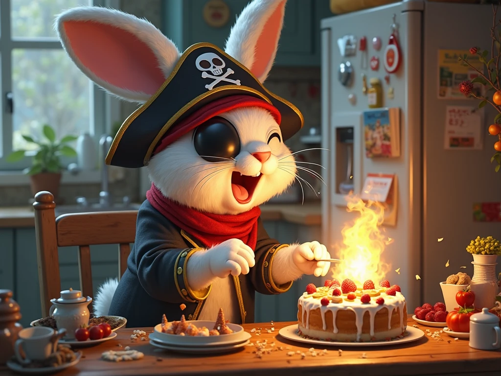 Whoa, it's the birthday of me, the great and crazy Rabbit-sama!～Zei🐰