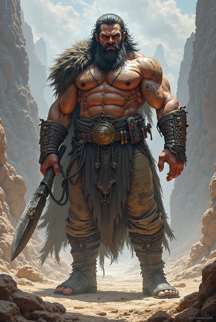 Barbarian Warrior、male、male、Face Paint。