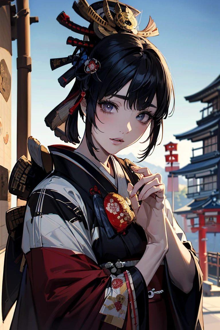 a close up of a person wearing a costume, geisha makeup, remarkable geisha make up, geisha make up, japanese robot geisha, geisha mask, skilled geisha of the japanese, geisha photo portrait, kabuki makeup, cyberpunk geisha, female geisha girl, japanese geisha, portrait of a beautiful geisha, traditional makeup.