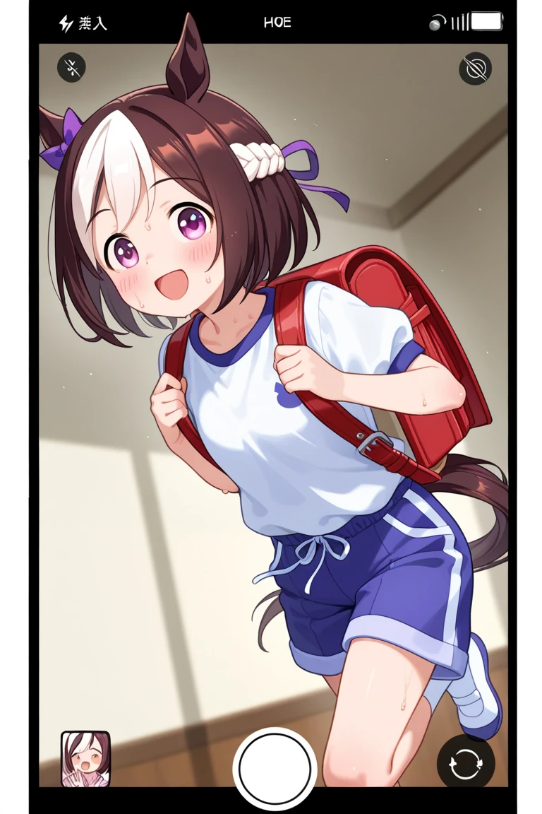 、masterpiece、Highest quality at the park Stand with your feet shoulder-width apart My skin is glowing In the crowd Grip sweating sexual excitement blush Heavy breathing Saliva Heart of love Laughter Grab Rub masterpiece, Highest quality, Nico_Yazawa,High resolution, 1 Girl, alone, Brown Hair, short hair, Twin tails、Purple eyes, , , 、(Beautiful thighs), Carrying a red backpack, (randoseru backpack:1.2) Sweaty、Thick thighs、Highest quality、4K、One girl, 8-year-old, , cute, Grin,Bukkake、Small breasts、low length、Young face、8-year-old スクール水着