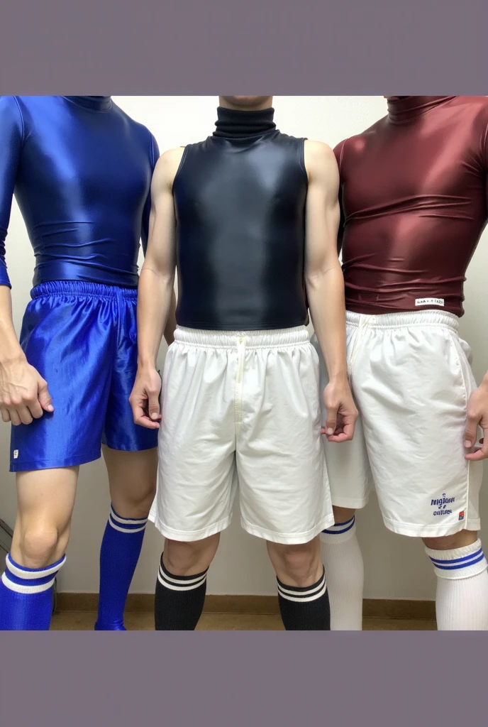 Two  Japanese boys、13 yea limbs、They are short、Slightly toned muscles and smooth skin、Sporty Very Short Hair、A relaxed and healthy smile、Their lively poses and figures give a childlike impression.、Colorful tight briefs、Healthy muscle development from an early age、Posing muscles the bathroom、The whole body is beautiful、Laughing with your mouth open