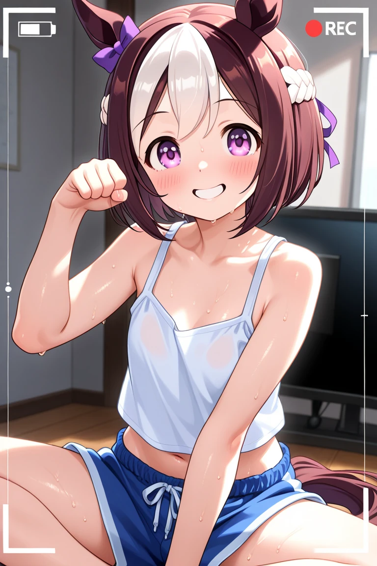 miyoshi kaya, light brown hair, high ponytail,orange eyes, parted bangs, forehead,
1girl,solo,looking at viewer, ,evil smile,,,(spoken heart),,outdoor,flat chest,miniskirt,long sleeves,panties,(sexy pose,gyaru:1.2)
