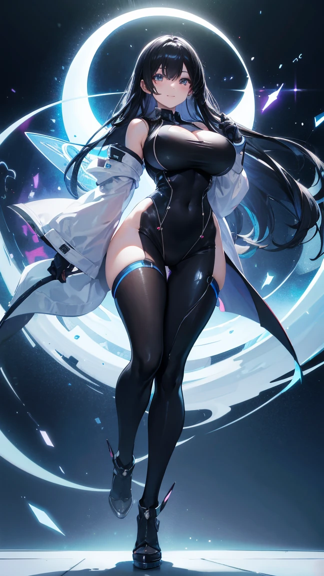 por Wlop, (work of art) (highest quallity:1.4), (More Detailed:1.3), absurderes, You go_sam, breasts big, thick-thighs, Complete Body Composition, realisitic,smiling, Stunning contrast, Bold composition, Evocative intrigue, work of art,best qualityer, beautiful and aesthetic, film composition, dynamic pose, (Rendered in ultra-high definition (ultra HD) 8k resolution:1.4), cru,