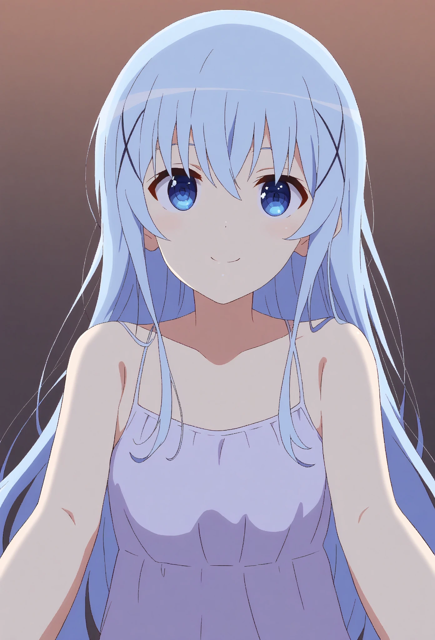 Pretty and cute young woman, Straight hair, amount, compensate, smile, Loose summer dresses, shading, Contrast Magic, Light color effect, 2.5D, delicate and dynamic、Long Hair, blue eyes, Hair between the eyes, Blue Hair, Ripping a skirt,Destroy the white bikini,Destroy the white bra、White underwear,Empty Jewels,No accessories included(1:2),壊す looking at viewer, destroy white background (masterpiece:1.2), Highest quality, High resolution, unity 8k wallpaper, (shape:0.8), (Beautiful and beautiful eyes:1.6), Highly detailed face, Perfect lighting, Highly detailed CG, (Perfect hands, Perfect Anatomy)、Show your whole body(1:2),blush,smile、smile、Open your mouth