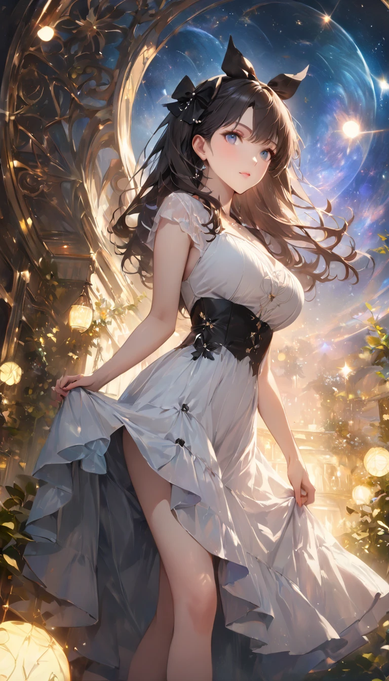 ((masterpiece:0), best quality, very aesthetic, newest, absurdres, detailed, high quality)
BREAK
highest quality, top quality, details, highres, ultra fine painting, digital art, official art, cinematic, 4k, 8k resolution, 8K CG wallpaper, CG, original artwork, detailed background, colorful background, blue atmosphere, High Dynamic Range, blurry background, blue hour, Starburst effects, crepuscular rays, good ISO, high resolution, wide shot, from far away, RAW photo, POV, sharp focus, light reflection, reflections, intricate details, soft light, particle noise, professional photography, bokeh, depth of field, natural lighting, vibrant colors, looking away, detailed lights and shadows, stylish, ultra-detailed, top rated on Pixiv, trending on Artstation, niji style, modern-days, master crafted, pose
BREAK
solo, 1girl, a girl, correct fingers, detailed hair, (medium big breasts:1.2), big thighs, short torso, short body, flushtered, anxious expression, casual, slim, ((cute, childlike face):1.3), nice hips, nice body, brown hair, (long flowing hair:1.1), big 2 buns hairstyle, long bangs, long hair, middle hair bangs, brown eyes
BREAK
(naked:1.7, bare skin, vulva)
BREAK
a close up of a person walking down a street with a crowd of people, crowded street, crowded streets, in front of a large crowd, giant crowd, girl walking through city, people walking down a street