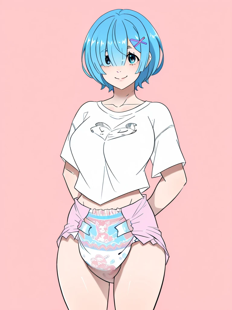 (masterpiece), (best quality), ((ultra-detailed)), (high resolution), (an extremely delicate and beautiful, super fine illustration), official art, BREAK (1girl), (loli:1.8), (tiny girl:1.6), (8yo) (flat chest:1.4), Plump, (Thick thighs:1.8), (big ass:1.5), erect nipples, Huge areola, large nipples, (long nipples:1.4), erect nipples, oily skin, BREAK droopy eyes, (emerald blue eyes:1.3), (bad mood:1.5), (clear face:1.5), (half closed eyes:1.8), BREAK (bob cut:1.3), tired hair, messy hair, blue colored inner hair, Black hair color, (girl wearing round black glasses), BREAK (white bodystockings:1.3), (cropped black jacket:1.3), (micro shorts:1.5),