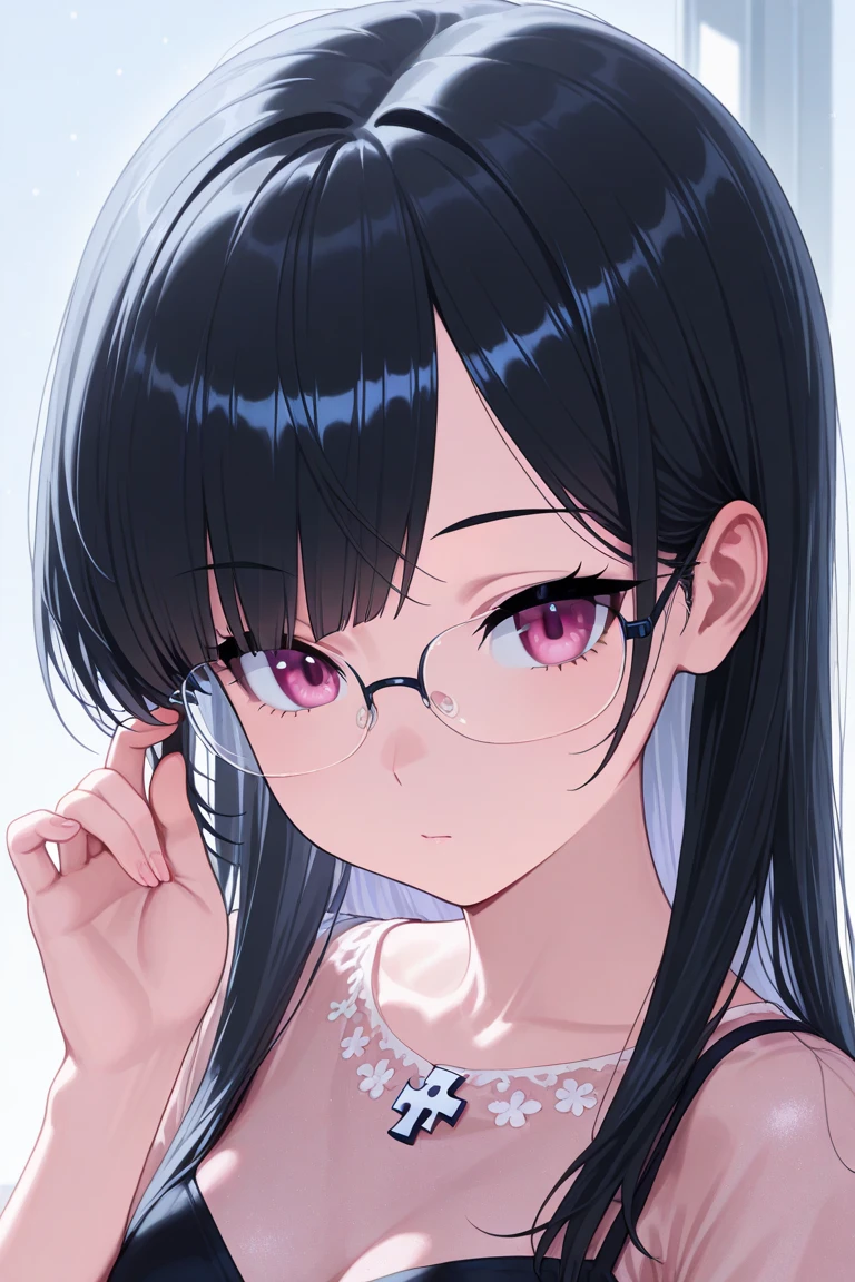 {{{Neon Genesis Evangelion, Mari Illustrious Makinami:1.9}}}, 8k, best quality, ultra-detailed, high resolution, highly detailed CG, clear, top aesthetic, excellent shading, (photorealistic:1.3), high contrast, ultra-fine illustration, shrink rate, beautiful detailed eyes, beautiful detailed skin, realistic skin, beautiful detailed hands, beautiful detailed fingers, beautiful detailed hair, detailed hair strands, beautiful detailed ears, beautiful detailed lips, professional lighting, beautiful detailed background, very realistic background, one girl, 独奏, 25 years old, beautiful woman, (Shiny dark brown hair, Long Hair, Low twin tails), (Wearing red glasses), (She wears a light blue thin hairband.), (Dark Eyes, There is a little green in it), (full body), (blush), Purple Skirt, A look of temptation、Reader model,