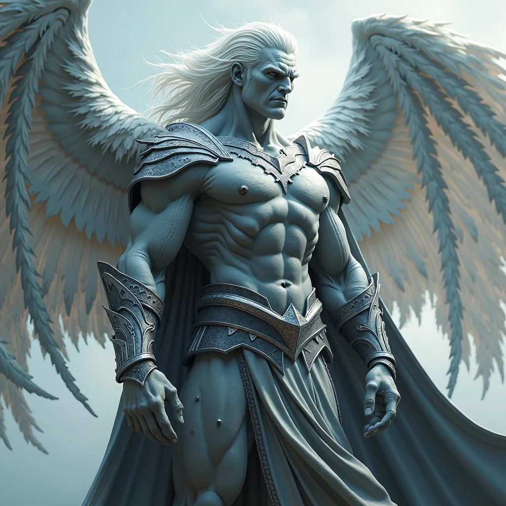 masterpiece, super high quality, super detail, perfect drawing, ice statue, Victory of Samothrace, Greek mythology, mysterious, emotional, museum, ice world, beautiful, meticulously drawn, accurate drawing,