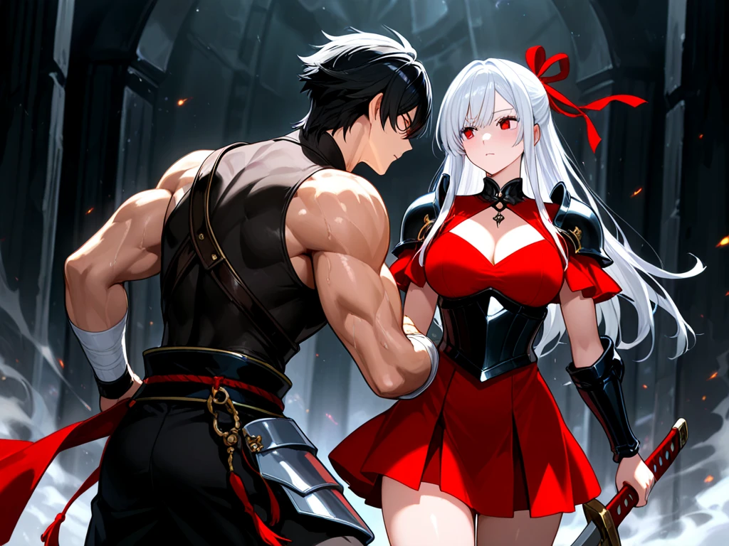 personagens de anime com espada e armadura em frente a um castelo, popular Isekai anime, arte chave do anime, Isekai, visual novel chave visual, arte chave, Arte de Espada Online, visual chave, epic light novel art cover, arte chave detalhada do anime, Anime Estilo Estrela, key art anime sharp focus, arte chave do anime, arte oficial altamente detalhada, arte oficial, 2 d cg |