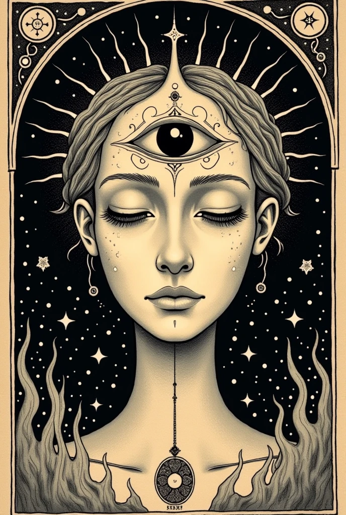 <lora:blttr:0.9>blttr third eye girl